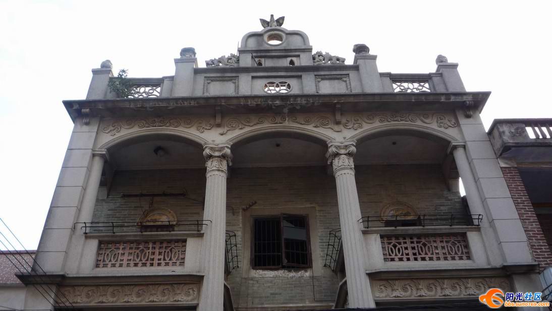 怀旧式的东莞民国时期建筑风格