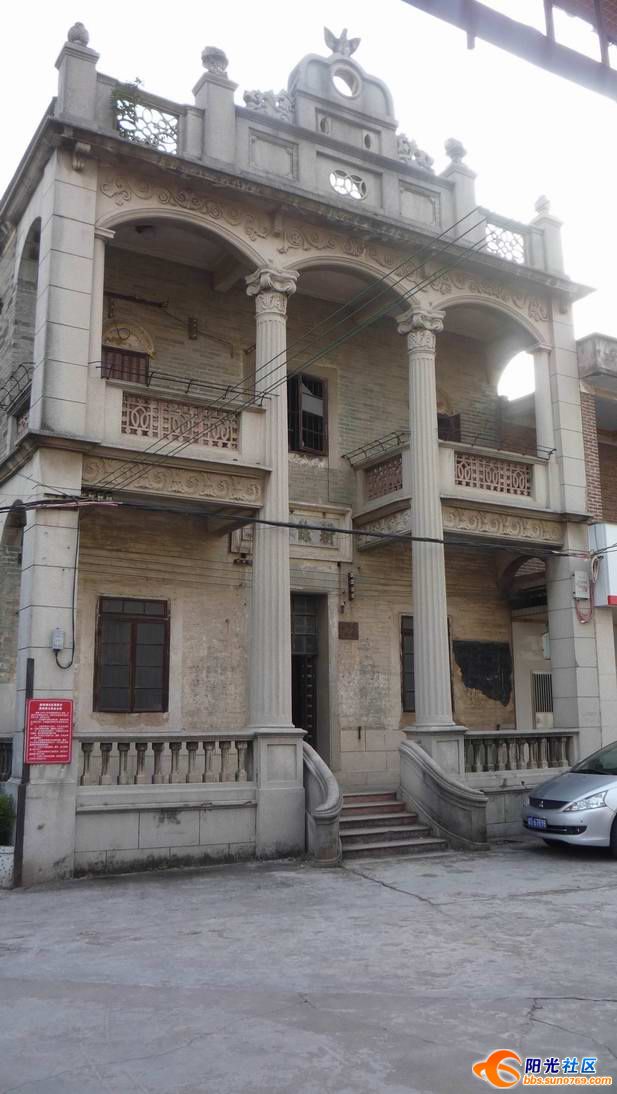 怀旧式的东莞民国时期建筑风格